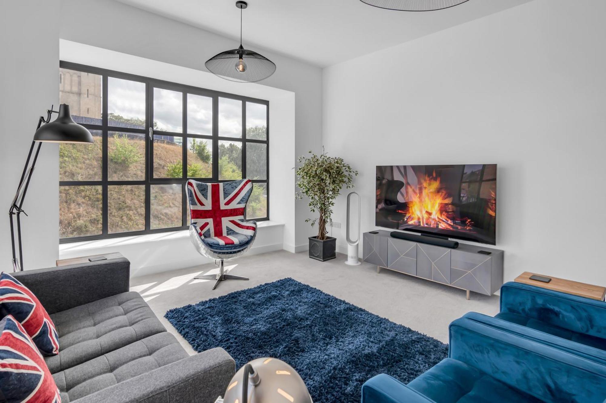 Furnished Modern Flat Overlooking Norwich Castle Luaran gambar