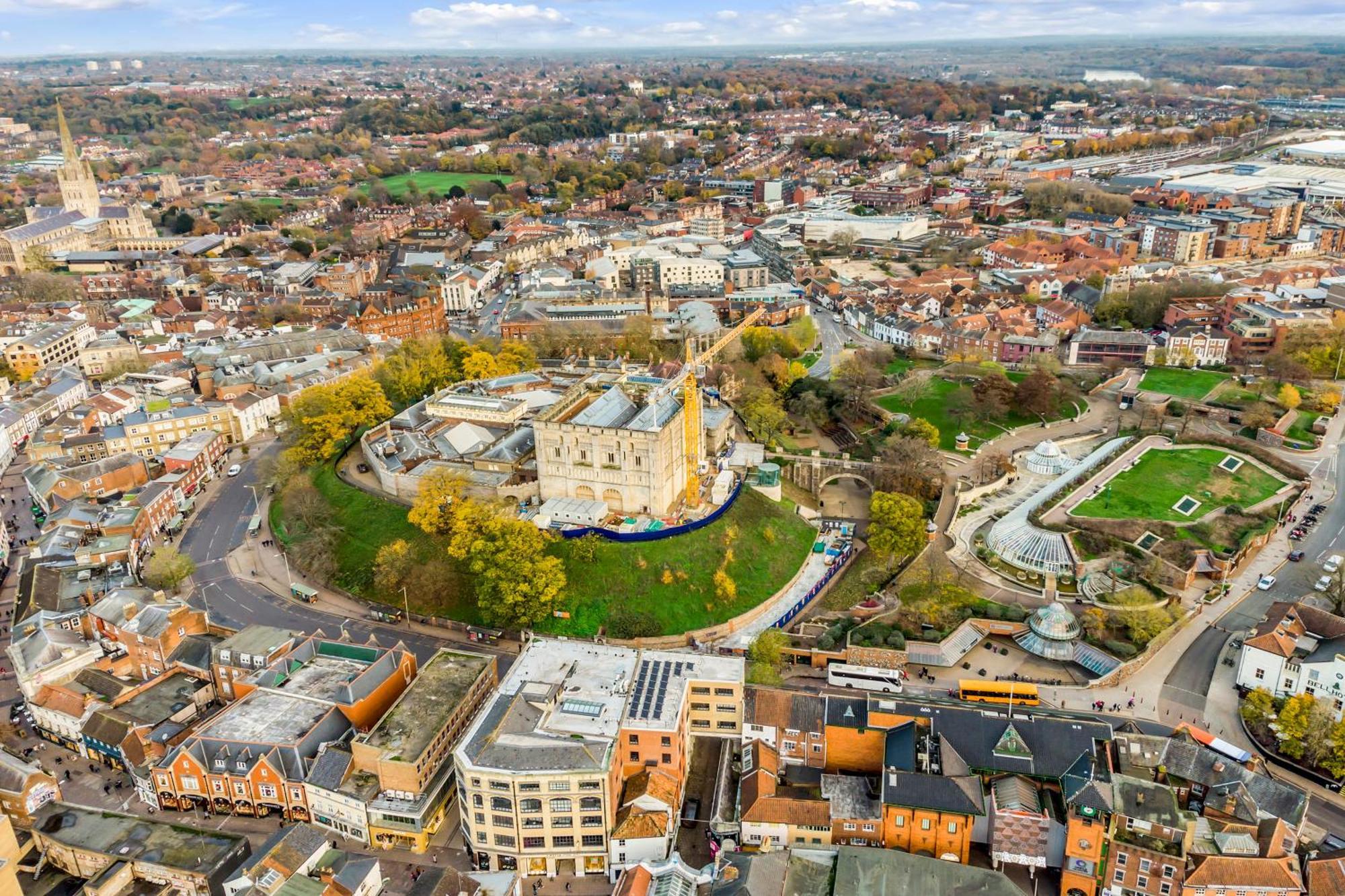Furnished Modern Flat Overlooking Norwich Castle Luaran gambar